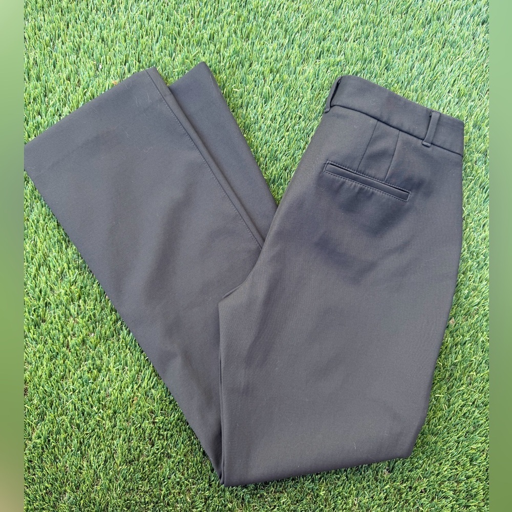 WHBM Ines Slim Bootcut Comfort Stretch Black Petite Pants